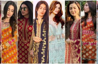 Taking Style Inspirations From Pakistani Celebrities In Zainab Chottani’s Jamdani