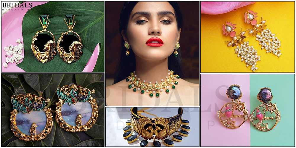 Contemporary Enameled Jewelry By Esfir For Your Bridal Trousseau!