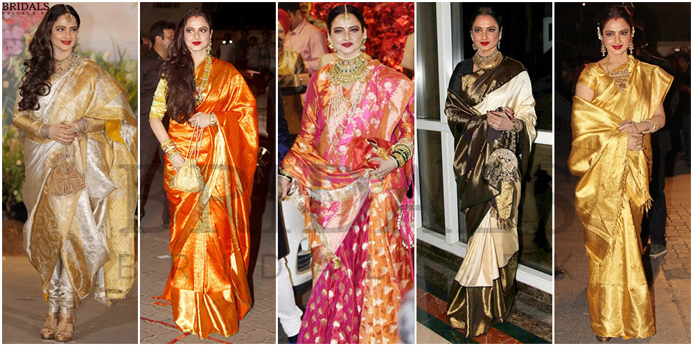 Rekha: The Evergreen Saari Queen, A Timeless Diva And A living Legend And An Icon!